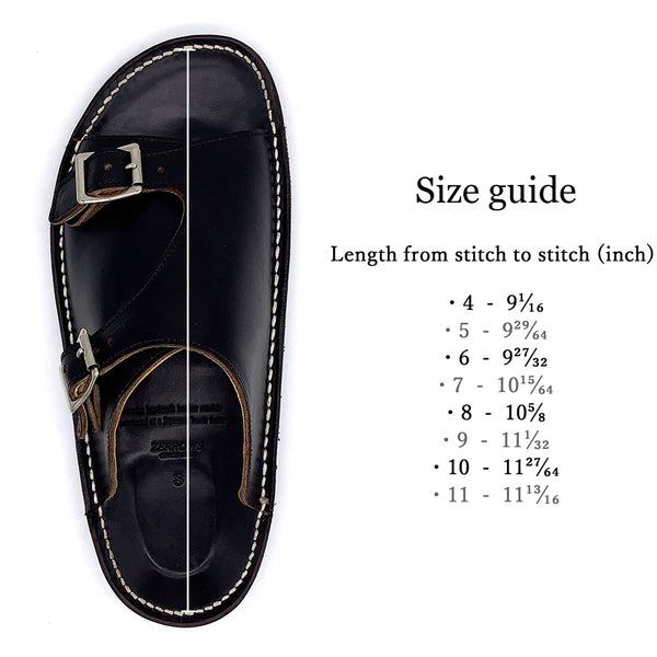SLIT SANDAL 【MADE TO ORDER】